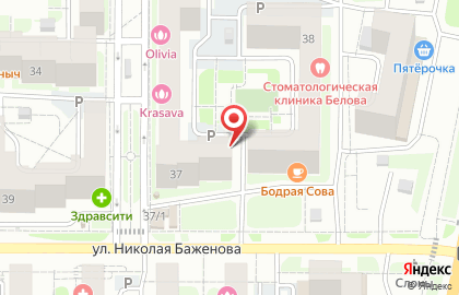 Водомат Живая вода в Красноглинском районе на карте