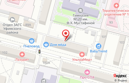 Благосостояние на улице Достоевского на карте