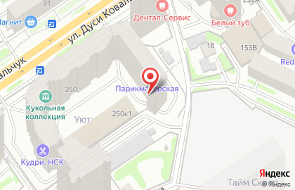 Компания бухгалтерских и консалтинговых услуг Артис-Консалт на улице Дуси Ковальчук на карте