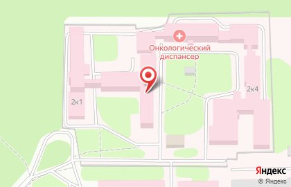 Калужский областной клинический онкологический диспансер на карте