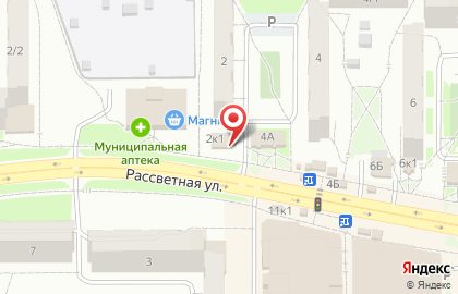 Салон оптики Хрусталик в Калининском районе на карте