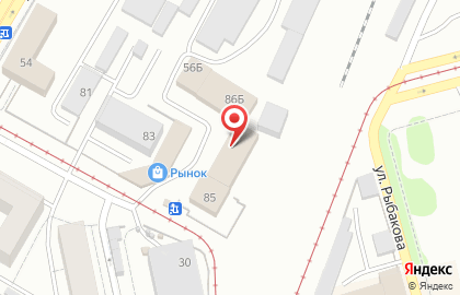 Стройконструкция на улице Максима Горького на карте