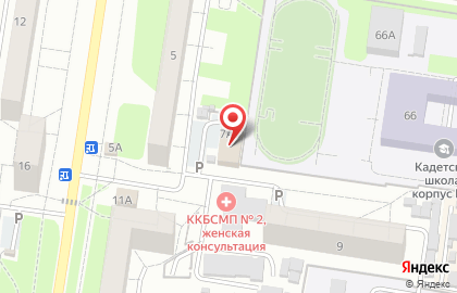 Образцовый ансамбль танца Аура в Ленинском районе на карте