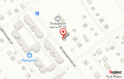 Магазин Фаворит на Астраханской улице на карте