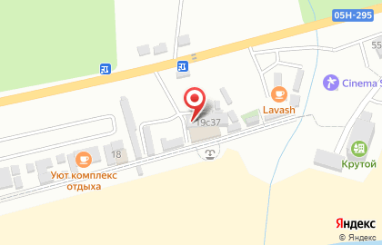 Гостиница Марина в Советском районе на карте