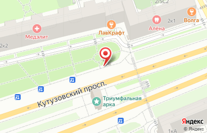 Киоск печатной продукции Агентство печати 41 на Парке Победы (АПЛ) на карте