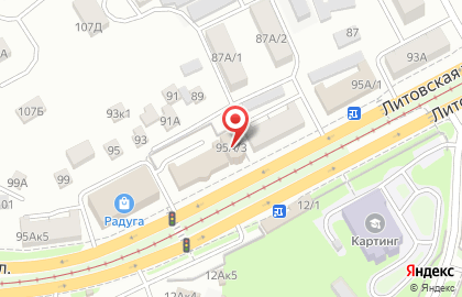 Торгово-производственная компания Соло на Литовской улице на карте