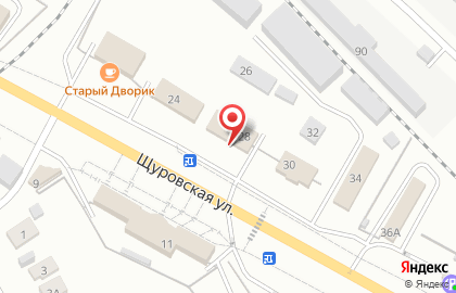 Щуровское отделение полиции на карте