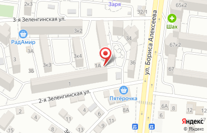 Киоск по продаже хлебобулочных изделий, Кировский район на карте