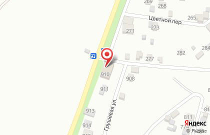 Продовольственный магазин Южный в Левобережном районе на карте