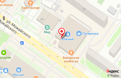 Магазин аксессуаров и бижутерии Бижу Креатив на улице Можайского на карте