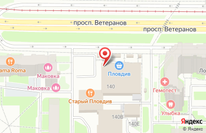 Салон оптики 100 очков в Красносельском районе на карте