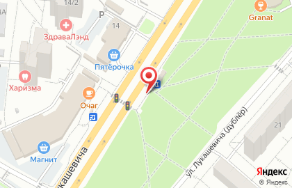 Павильон по продаже чая, кофе и табака Дилижанс на улице Лукашевича на карте