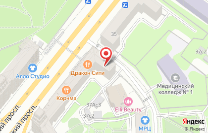 Совет пенсионеров, ветеранов войны, труда, Вооруженных Сил и правоохранительных органов в Москве на карте