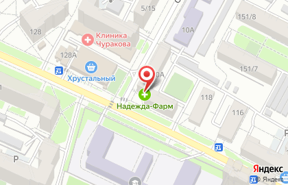 Ассоциация аптечных организаций Надежда-Фарм в Фрунзенском районе на карте