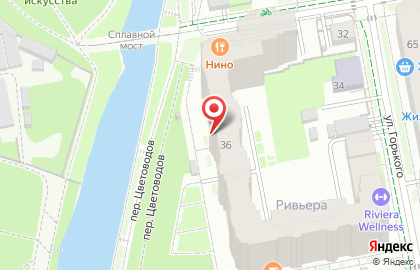 Цветочная мастерская Дверь в Лето на улице Горького на карте