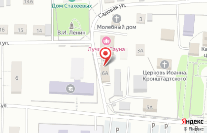 Сауна в Казани на карте