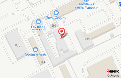 Торгово-производственная компания Уютный дворик на проспекте Машиностроителей на карте
