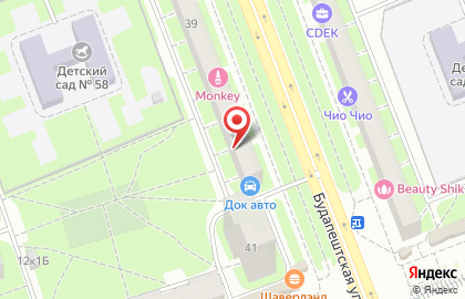 Суши-бар Суши Палки на Будапештской улице на карте