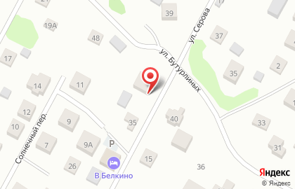 Гостиница В Белкино на карте