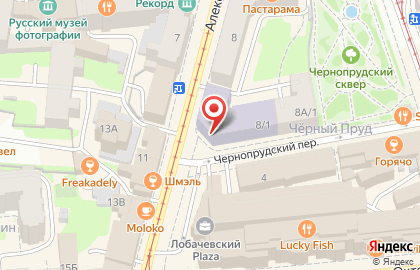 Супермаркет SPAR на Алексеевской улице на карте