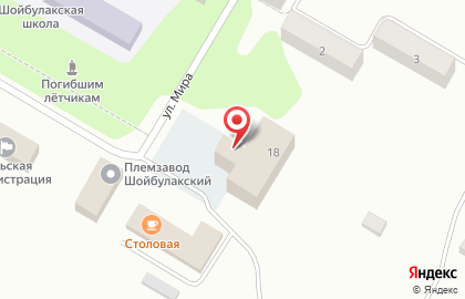 Шойбулакский культурно-досуговый центр на карте
