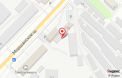 Банкомат БАНК УРАЛСИБ в Тамбове на карте