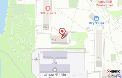 ОДС Жилищник Нагорного района на метро Нагорная на карте