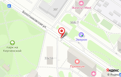 Виктория на Болотниковской улице на карте