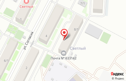 Светлый, жилой микрорайон, ООО Антар на карте