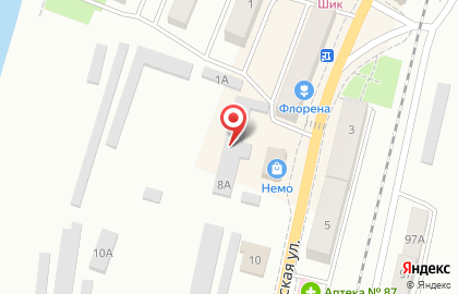 Торгово-сервисный центр Interra на Советской улице на карте