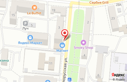 FLEXgym на Белорусской улице на карте