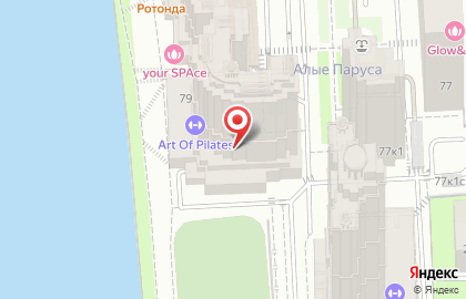 Студия пилатеса Art of Pilates на Авиационной улице на карте