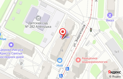 Тандемд на карте