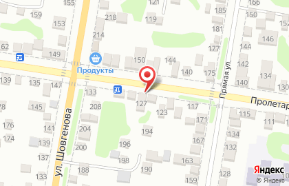 Клиника Скорая Наркологическая Помощь на Пролетарской улице на карте