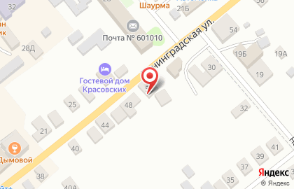Автотехцентр на улице Ленинградской на карте