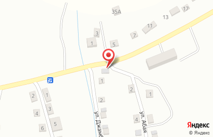 Продовольственный магазин на улице Курмангазы на карте