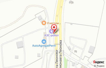 Бензомат АЗС-робот на карте