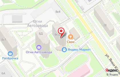 Агентство недвижимости в Нижнем Новгороде на карте