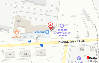 Компания СанТехРесурс на Инициативной улице на карте
