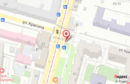 Магазин по продаже цветов в Ленинском районе на карте