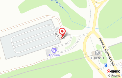 Автостоянка Кпп3 на карте