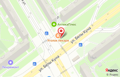 Фермерское мясо на улице Белы Куна на карте