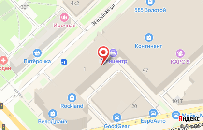Магазин косметики YA на карте