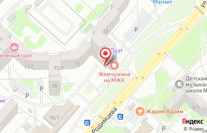 Аптечный пункт в Дзержинском районе на карте
