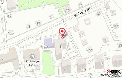 Академия единоборств на карте