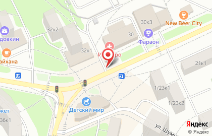 Киоск по продаже печатной продукции, район Кузьминки на Зеленодольской улице на карте