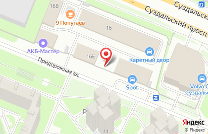 Кафе Карнавал на проспекте Просвещения на карте