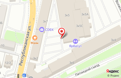 Ярославская школа каскадеров и боевых искусств Бросок Кобры на карте