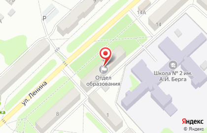 Отдел образования Жуковского района на карте